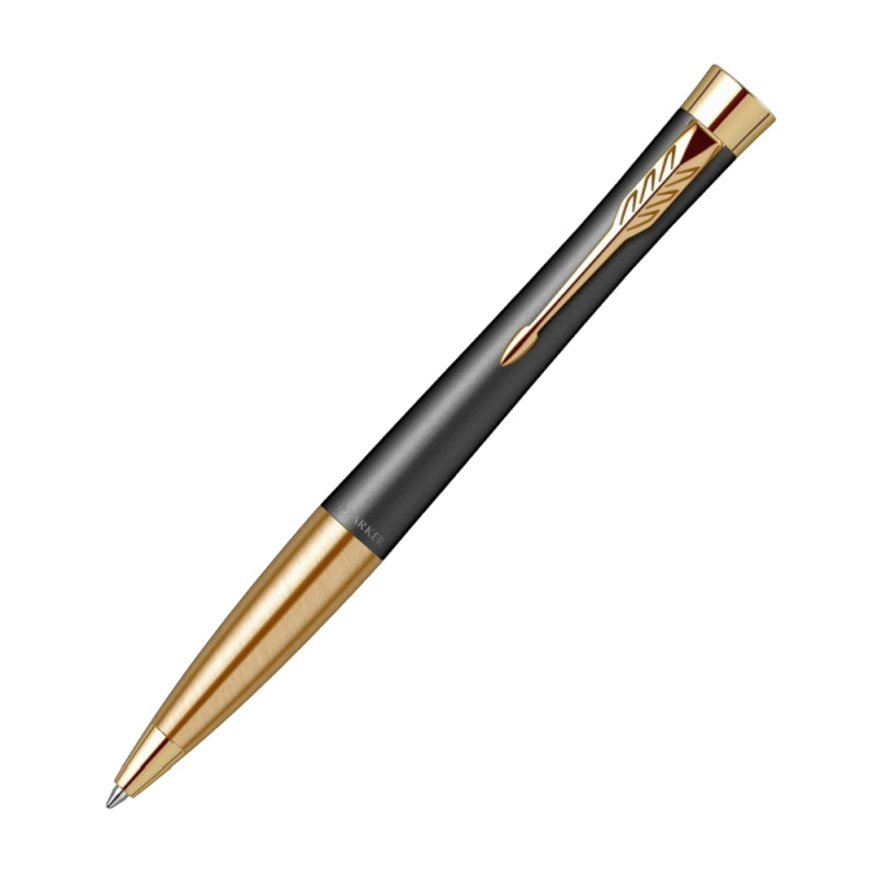 NNEDSZ PARKER Urban Twist Ballpoint Pen - Black with Gold Trim